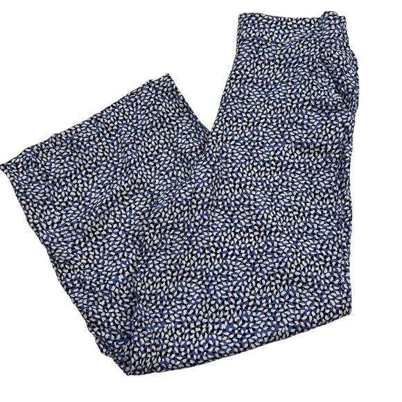 Jessica Simpson Abstract Lightweight Pull On Wide Leg Pants Women's Size Medium - Picture 1 of 7